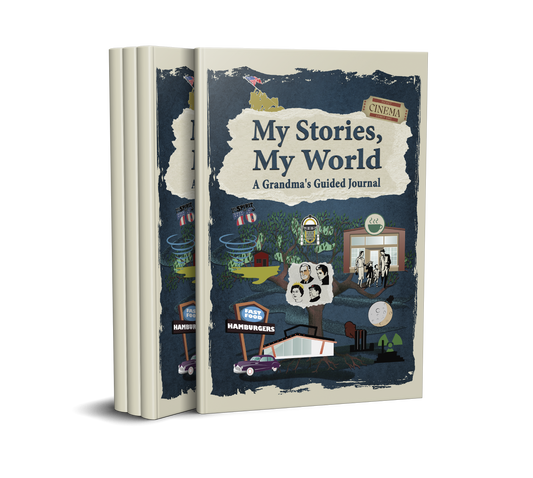 My Stories, My World: A Grandma's Guided Journal